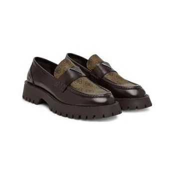 Dámská zimní obuv Guess Loafersy FMPGOR FAL14 Hnědá 41