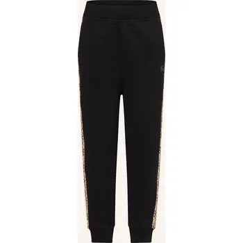 Pánské oblečení Burberry Dětské Tepláky S Galonovými Pruhy, černá, 140