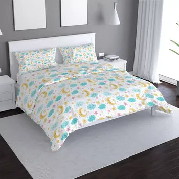 Povlečení Sablio Povlečení Dětské obrázky - 140x200 / 90x70