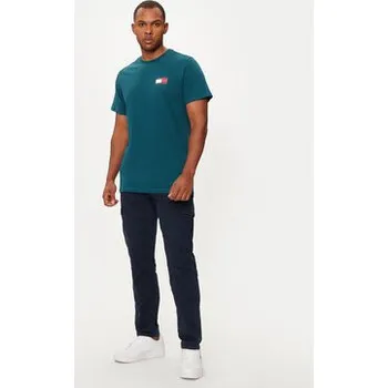 Pánské oblečení Tommy Jeans Kalhoty z materiálu Austin DM0DM20750 Tmavomodrá Slim Fit 34_34