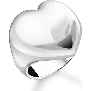 Prsten Thomas Sabo TR2471-001-21-56 Bold - Silver prstýnek in Heart Shape