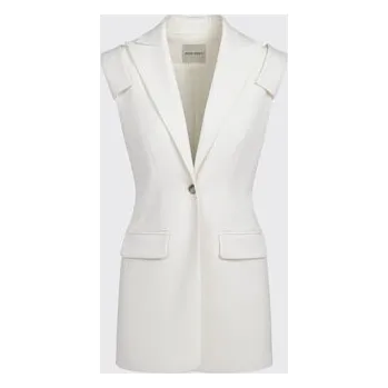 Pánská vesta MARI PRETI Obleková vesta Serene Bílá Regular Fit XS