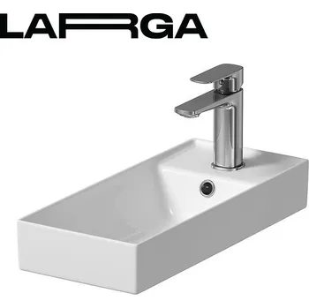 Cersanit Larga, skříňkové umyvadlo 50x22 cm, bílá, K677-005