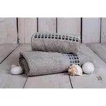 JAHU Ručník/Osuška DARWIN-Světle šedá - 70x140cm