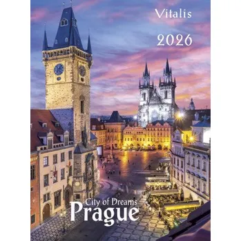 Kalendář Prague - City of Dreams 2026 (Julius Silver)(Kalendář)