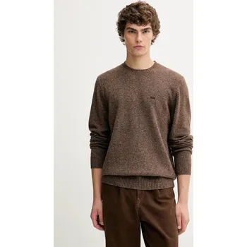 Dámský svetr Svetr s příměsí vlny Levi's A4320.0027 hnědá 88D, vel. S