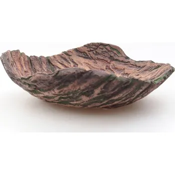 Květináč Keramická Skořápka 20 x 16 x 6,5 cm zelená