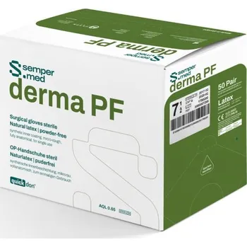 Vyšetřovací rukavice HARPS investment asia pte. ltd Sempermed derma PF sterilní rukavice bez pudru, 50 ks varianta: vel. 8 50 ks