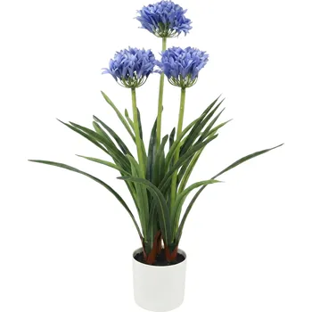 umělá květina Botanical Decoration Umělá květina v květináči Agapanthus, 50 x 80 cm