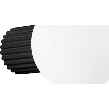 Nástěnné svítidlo Černé nástěnné svítidlo ø 12 cm Orbital – Sollux ID_1826660