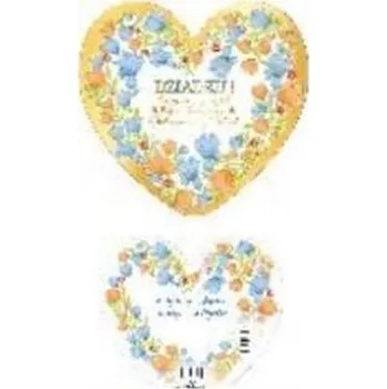 Set školních potřeb Laurka dwustronna Serce Dziadek - Magiczne kwiaty