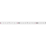 Měřicí pásmo bílé 10mx13mm samolepicí LNR-SK BMI