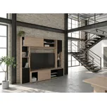 Obývací stěna Ewen black