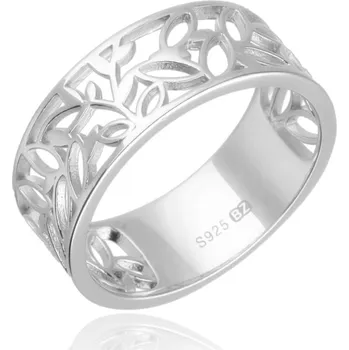 Prsten Argento 73104 Stříbrný prsten - list | Velikost prstenu: 55mm
