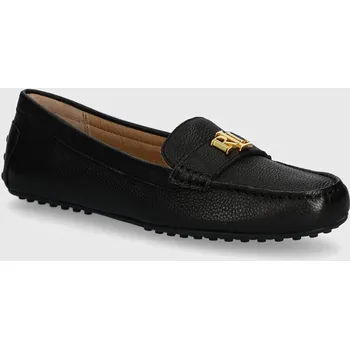 Dámská obuv Kožené mokasíny Lauren Ralph Lauren Barnsbury 802942768001.001 černá 99X, EUR 39