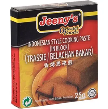 Omáčka Jeeny's Krevetová pasta Trassi (Belachan) 25g
