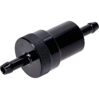 Karburátor Diverse / Import Palivový filtr hliníkový 6,5 mm černý pro Zündapp, Kreidler, Hercules, Puch, Miel MG00071285