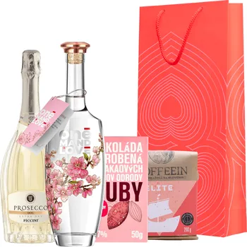 Valentýnský set pro ni (set 1 x 0.5 l, 1 x 0.75 l)