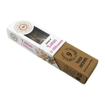 Čajovna Indické vonné tyčinky Green Tree Lotus & Olibanum 9 ks