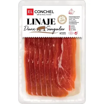 Sušená potravina El Conchel Krájený Duroc jamón 100g