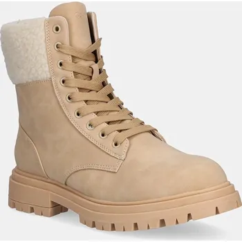 Dívčí obuv Dětské zimní boty Calvin Klein Jeans V3A5.83125.35.39 béžová 02X, EUR 35