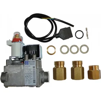 Příslušenství ke kotli Plynnový ventil / armatura SIT 845, 845063 včetně připojovací sady IMMERGAS ZEUS MAIOR, NIKE MINI S (náhrada za VK4105 ) BAXI / HERMANN - 3.015105P / 3.015105 / 1.010505 / 1.015803 / 1.021496 / 0845063 / 5658830 / 022003425 / 845063P