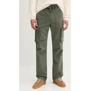 Dámské kalhoty Kalhoty Tommy Jeans DM0DM22000 zelená 97X, vel. 32/32