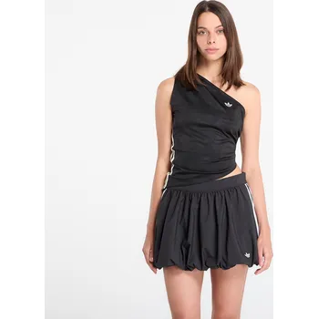 Top adidas Rouched One Shoulder Top Black/ Black XS