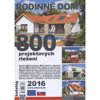 Doplněk ke knize Rodinné domy 2016 - Sikard Sikard