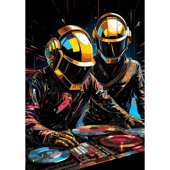 Plakát Plakát, Obraz - Daft Punk
