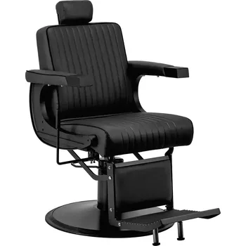 Kadeřnické křeslo Barber křeslo Visionerio - černé