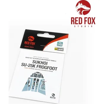 Plastikový model Suchoj Su-25K (for Zvezda kit) - Red Fox Studio RFSQS-48079