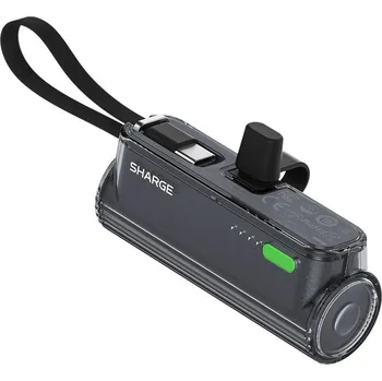 Powerbanka Sharge Flow Mini 2 powerbanka 22,5 W černá