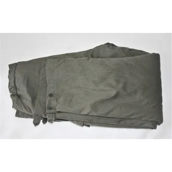 Pánské kalhoty Německo Kalhoty zimní (vaťáky) Bundeswehr - zelené Velikost: Bg52/pas 96-98 cm, délka od rozkroku 80 cm, celková délka nohavic 117 cm