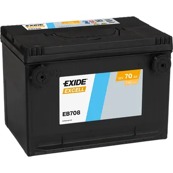 Autobaterie startovací baterie EXIDE EB708