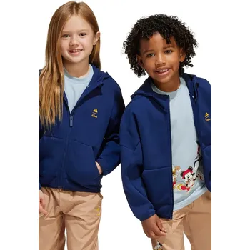 Chlapecká mikina Dětská mikina adidas JD4554 námořnická modř 59X, vel. 92