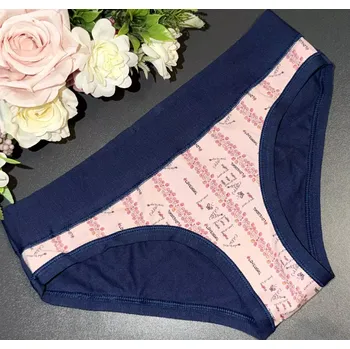 Kalhotky Dámské kalhotky Lovelygirl 6851D blue 2 (Velikost=XS)