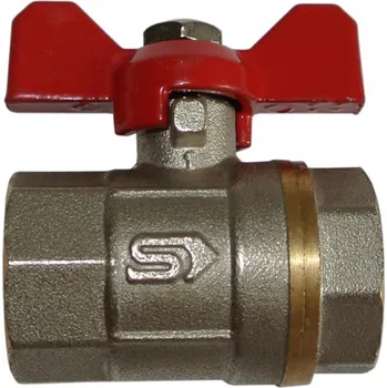 Instalatérský materiál Kulový ventil FF 3/4" voda motýl SLOVARM - KE- 230 3-4 (40002)