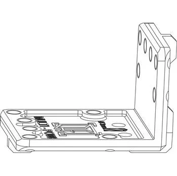 Okno MACO MM vrt. šablona pro roh./nůžková ložiska POWER hloubka falcu 30 mm univer.