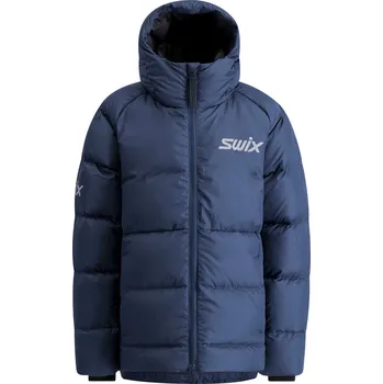 Juniorská bunda Swix Team Puffy Jacket Jr velikost - textil 116