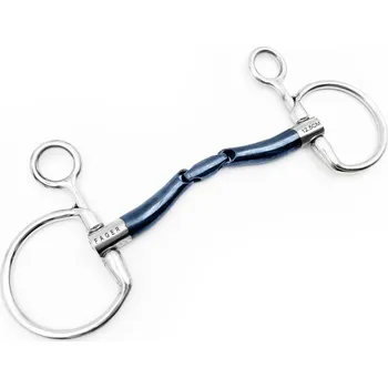 Udidlo pro koně Udidlo Baucher dvakrát lomené Sweet Iron Marcus Fager 12,5 cm