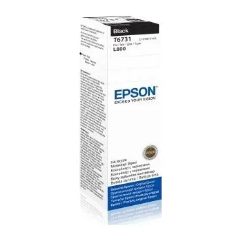 Počítačové příslušenství EPSON ink čer T6731 Black ink container 70ml pro L800/L1800