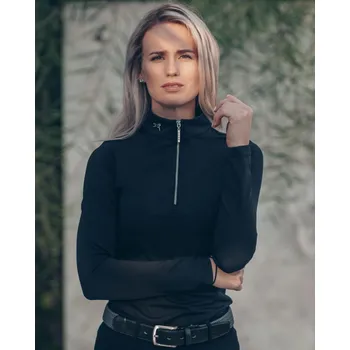 Dámské tričko FAGER Triko s dlouhým rukávem Emma Fager, černé M