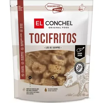 Sušené maso El Conchel Sušené vepřové škvarky s příchutí jamónu 150g