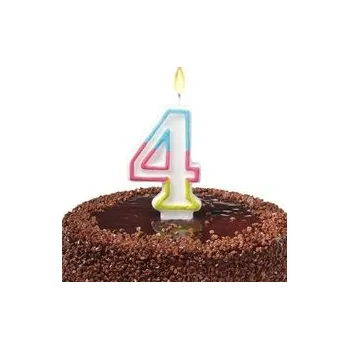 Svíčka Herlitz Svíčka ve tvaru 4