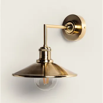 Nástěnné svítidlo RETROC VINTAGE GOLD - Retro nástěnné svítidlo zlaté