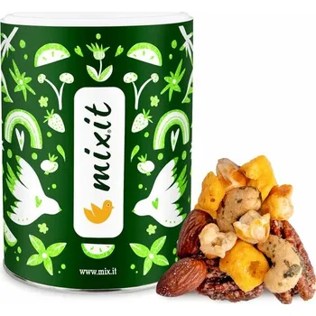 Mixit Crunchy mix - Sýr, crunchy corn a oříšky s medvědím česnekem