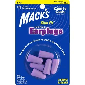 Mack's Slim Fit špunty do uší Množství: 3 páry