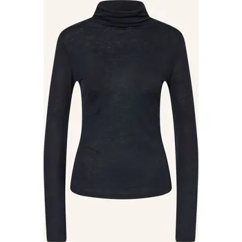 Dámské tričko Boss Dámské Tričko S Dlouhým Rukávem Elavu, tmavě modrá, 42