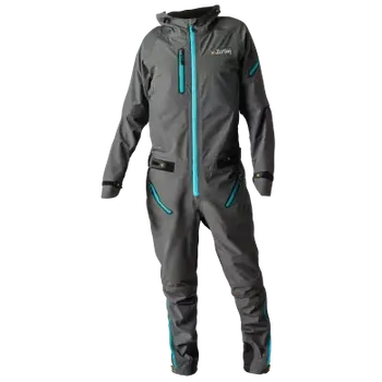 Cyklistická bunda Dirtlej Dirtsuit Sfd Edice - Grey Turq - XXL